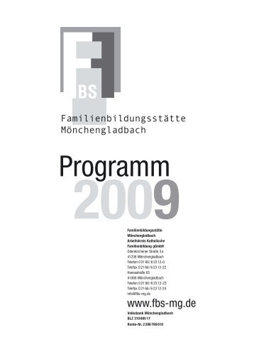 Das aktuelle Kursprogramm im PDF -Format.