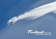 Swiss Quality Carbon Skis - Radical Sports