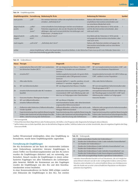 S3-Leitlinie Reizdarmsyndrom: Definition, Pathophysiologie ... - DGVS