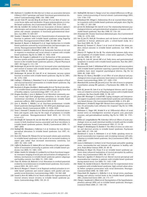 S3-Leitlinie Reizdarmsyndrom: Definition, Pathophysiologie ... - DGVS