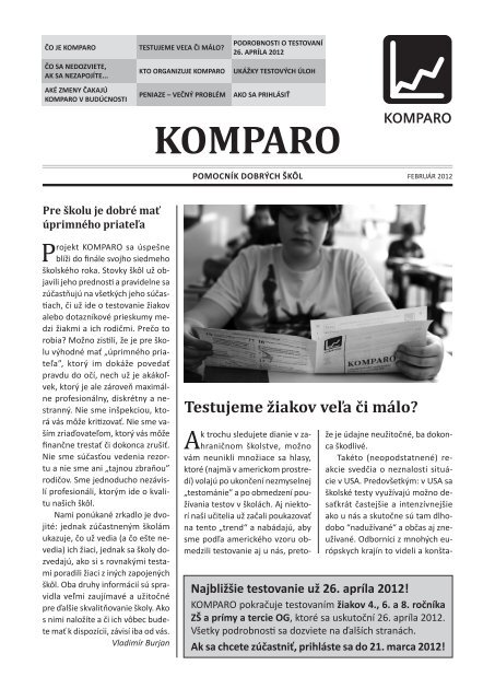 KOMPARO - EXAM testing, spol. s ro
