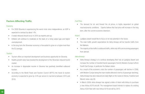 Master Plan Summary - Aerodrom Ljubljana