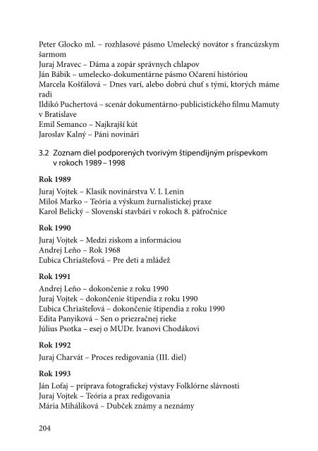 50 rokov činnosti Literárneho fondu 1954 – 2004 - Literárny Fond