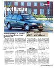 Opel Vectra (1995-2001) - BilNorge.no