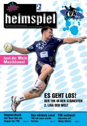 Heimspiel - TV Korschenbroich Handball