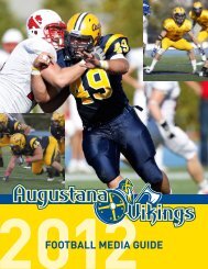 FOOTBALL MEDIA GUIDE - Augustana College