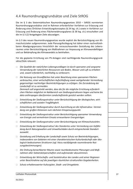 Leitfaden für Raumplanungsverfahren - Raumplanung Steiermark