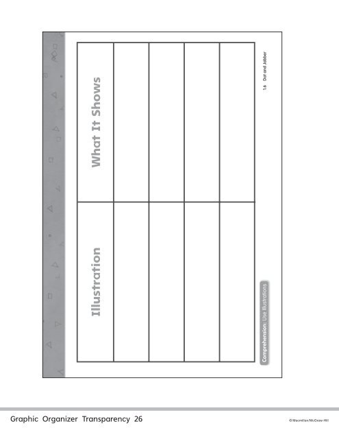 Graphic Organizer - Glencoe