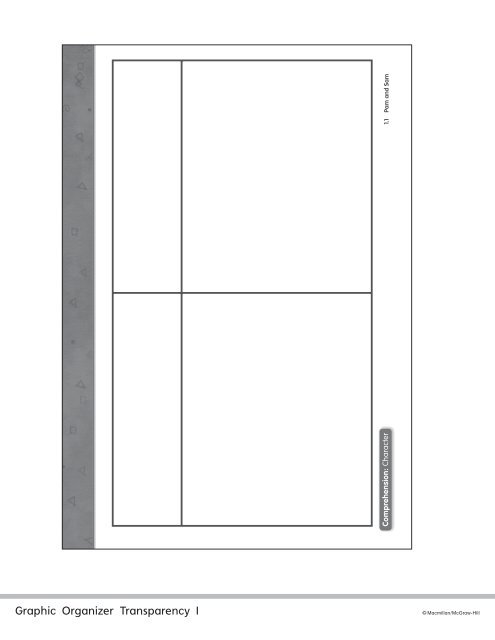 Graphic Organizer - Glencoe