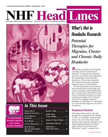 What's Hot - National Headache Foundation