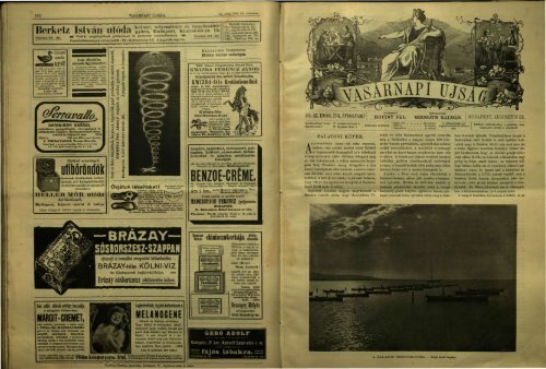 Vasárnapi Ujság 53. évf. 32. sz. (1906. augusztus 12.) - EPA