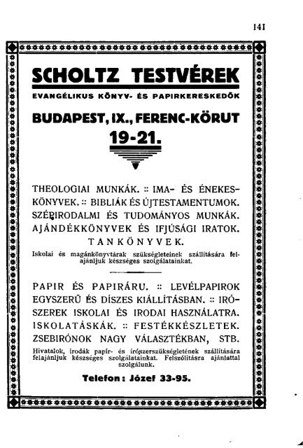 Evangélikus útmutató 1927. - Magyar Evangélikus Digitális Tár ...