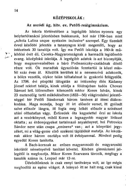 Evangélikus útmutató 1927. - Magyar Evangélikus Digitális Tár ...