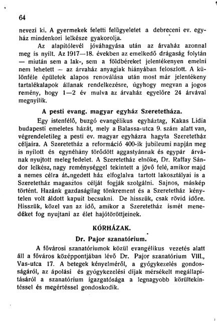 Evangélikus útmutató 1927. - Magyar Evangélikus Digitális Tár ...