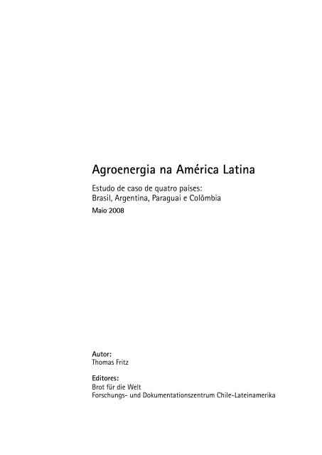 Estudo de caso de cuatro países: Brasil, Argentina, Paraguai ... - FDCL