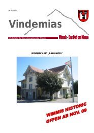 08_November 2009 [PDF, 2.00 MB] - Gemeinde Wimmis