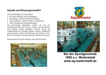 Aquafit - SG Weiterstadt