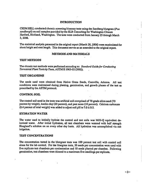 SAF-RC-051 100 & 300 Area Component. of the ... - Hanford Site