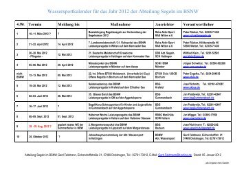 und Jahresprogramm 2012 - SCM-Wiki