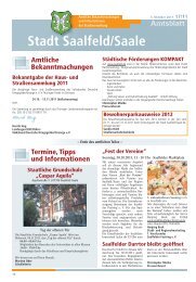 Amtsblatt Nummer 2011/17 - WWW Saalfeld