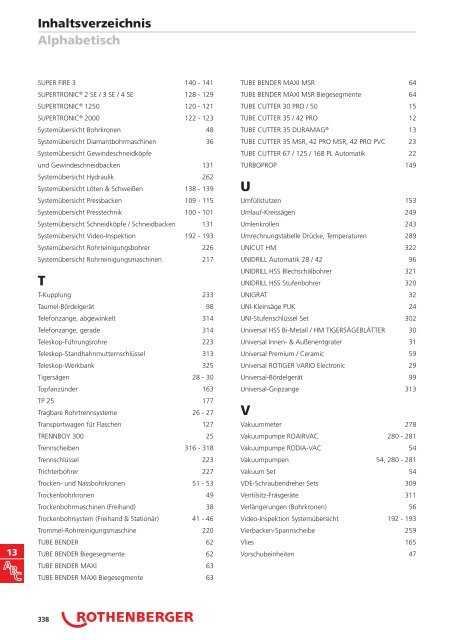 RODIA® Diamant- Kernbohren & Schneiden - Rothenberger