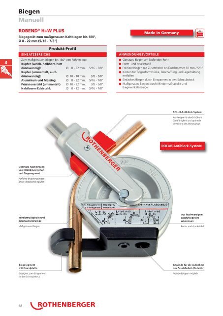 RODIA® Diamant- Kernbohren & Schneiden - Rothenberger