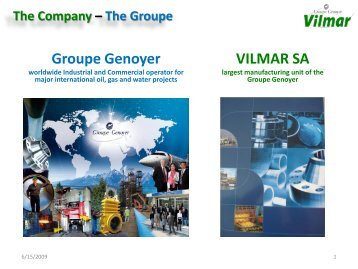 Groupe Genoyer VILMAR SA - Hakay Rulman