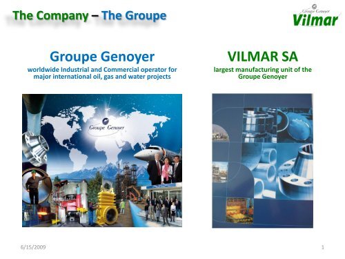 Groupe Genoyer VILMAR SA - Hakay Rulman