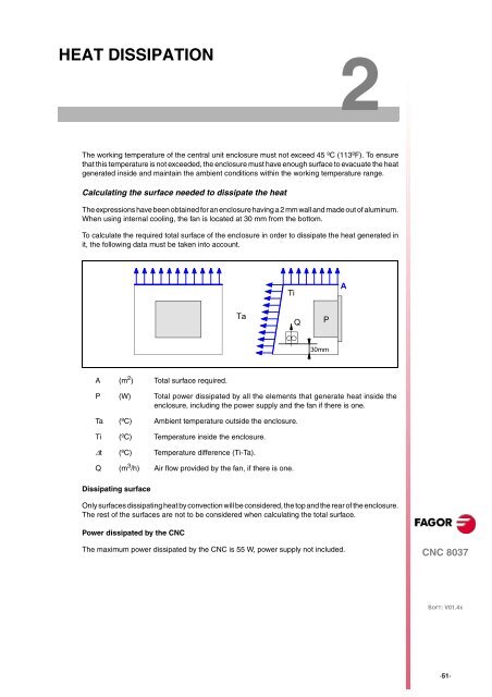 CNC 8037 - Installation manual - Fagor Automation