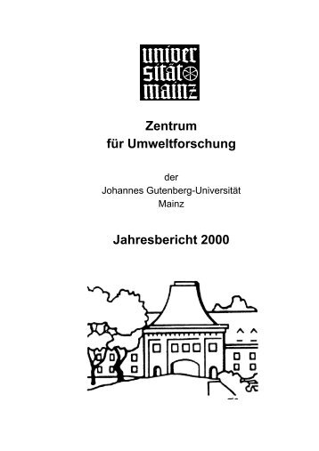 Johannes Gutenberg Universität Mainz - ZfU - Johannes Gutenberg ...