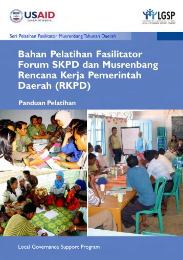 Bahan Pelatihan Fasilitator Forum SKPD dan Musrenbang Rencana ...