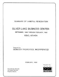 Stead Air Force Base Summary of Landfill Remediation