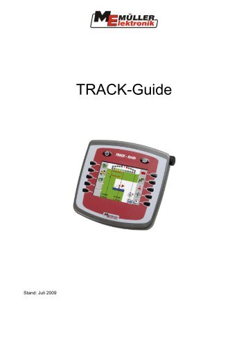 TRACK-Guide - Bedienungsanleitung - Remund + Berger