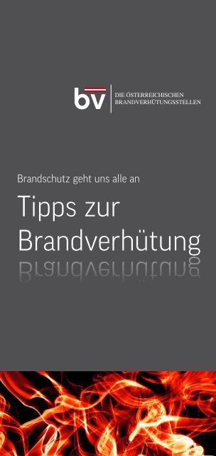 Tipps zur Brandverh