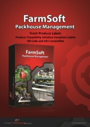 Fresh Produce Labels - Farm Software