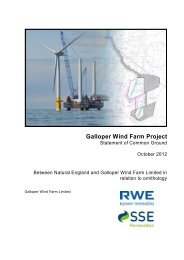 Galloper Wind Farm Project - National Infrastructure Planning