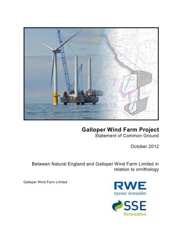 Galloper Wind Farm Project - National Infrastructure Planning