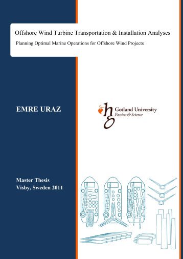 Offshore Wind Turbine Installation Analyses