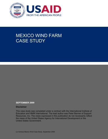 MEXICO WIND FARM CASE STUDY - EnergyToolbox.org