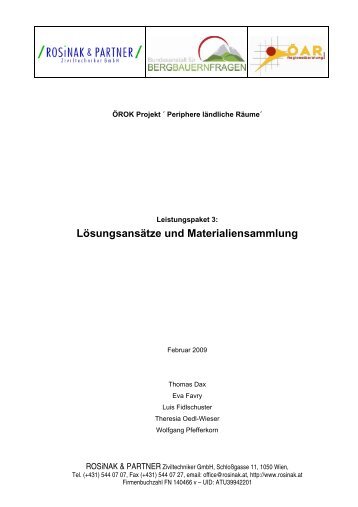 Lösungsansätze und Materialiensammlung