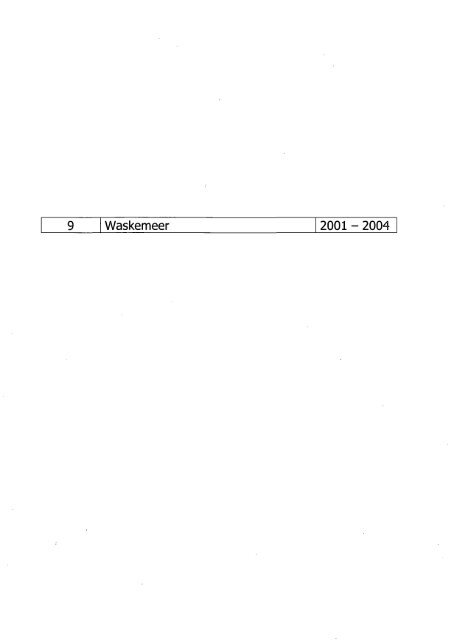 9 Waskemeer 2001 - 2004 - Gemeente Ooststellingwerf