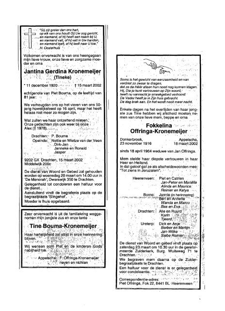 9 Waskemeer 2001 - 2004 - Gemeente Ooststellingwerf