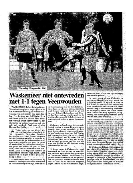 9 Waskemeer 2001 - 2004 - Gemeente Ooststellingwerf