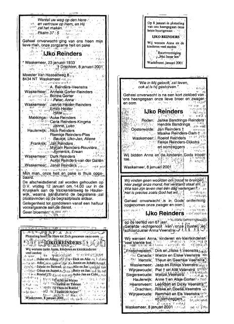 9 Waskemeer 2001 - 2004 - Gemeente Ooststellingwerf