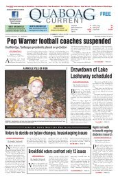 October 25, 2012 pdf edition - Quaboag Current