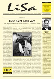 LiSa 5. Ausgabe 2012 - FDP Sachsen