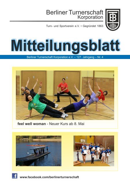 Mitteilungsblatt - Berliner Turnerschaft