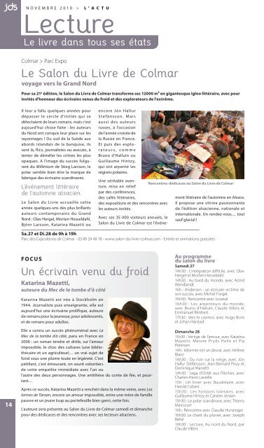 Novembre 2010 - JDS.fr