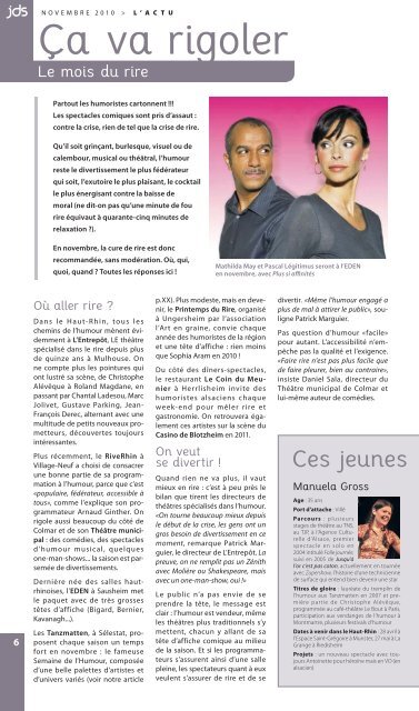 Novembre 2010 - JDS.fr