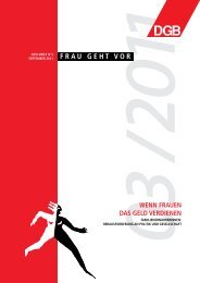 fraueninfo-3-2011 - 05.qxd - DGB Bestellservice